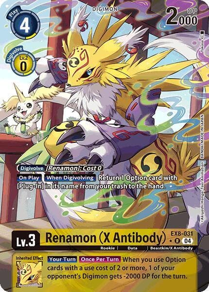 Renamon (X Antibody) (Alternate Art)